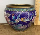 Preview image for Lot# 312 - Cloisonn planter pot 