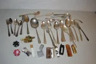  Preview image for Lot# 27 - Silverplate Flatware, Lighters 