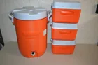  Preview image for Lot# 53a - Four Rubber Maid Coolers 