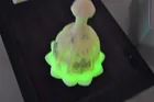  Preview image for Lot# 64a - Fenton Burmese Glass Bell 