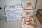  Preview image for Lot# 107b - Seven Exit LIghts 