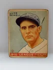  Preview image for Lot# 24q - 1933 Goudey's Luke Sewell #16 
