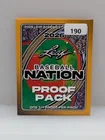  Preview image for Lot# 190 - 2026 Leaf Baseball Nation 1/1 
