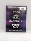  Preview image for Lot# 199 - 2026 Leaf Metal Baseball 1/1  