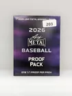  Preview image for Lot# 203 - 2026 Leaf Metal Baseball 1/1  
