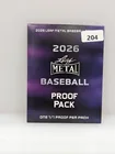  Preview image for Lot# 204 - 2026 Leaf Metal Baseball 1/1  