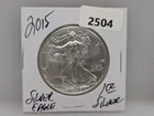  Preview image for Lot# 2504 - 2015 1oz .999 Silv Eagle $1  
