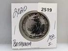  Preview image for Lot# 2519 - 2020 1oz .999 Silv Britannia 
