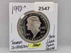  Preview image for Lot# 2547 - 1993-S 90% Silv PF Jefferson 