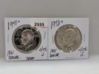  Preview image for Lot# 2555 - 1971-S & 1973-S 40% Silv Ike 