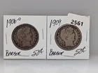  Preview image for Lot# 2561 - 1906-O & 1909 90% Silv Barbe 