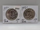  Preview image for Lot# 2553 - 1971-S & 1973-S 40% Silv Ike 