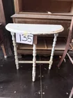  Preview image for Lot# 135 - White half circle table 
