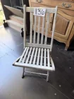  Preview image for Lot# 136 - Vintage Folding wooden chair 