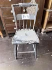  Preview image for Lot# 143 - Black wood chair 