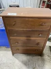  Preview image for Lot# 196 - Antique 4 drawer chest of dra 