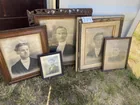  Preview image for Lot# 214 - 5 antique "Old Time" portrait 