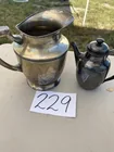  Preview image for Lot# 229 - Vintage pitchers and tea pot 