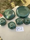  Preview image for Lot# 252 - Green stoneware set, 11 piece 