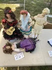  Preview image for Lot# 267 - 4 porcelain dolls, 1 musical 