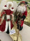  Preview image for Lot# 322 - Large Santa & Mrs. Clause dec 