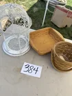  Preview image for Lot# 384 - Baskets & metal atrium 
