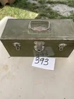  Preview image for Lot# 393 - Green metal box locked 