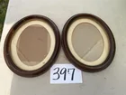  Preview image for Lot# 397 - 2 oval picture frames 
