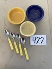 Preview image for Lot# 422 - (3) Fiesta small bowls & (4)  
