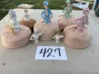  Preview image for Lot# 427 - Porcelain half doll pin cushi 