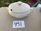  Preview image for Lot# 431 - White gravy bowl 