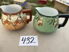  Preview image for Lot# 432 - (2) fruit pitchers 