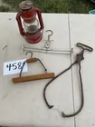  Preview image for Lot# 458 - Vintage lamp,hangers & ice bl 