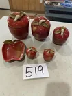  Preview image for Lot# 519 - Apple canisters, salt & peppe 