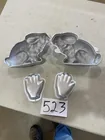  Preview image for Lot# 523 - Cake pans - rabbit and hand 