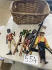  Preview image for Lot# 554 - Basket on Native figures 