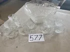  Preview image for Lot# 577 - 12 pc punch bowl set 
