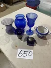 Preview image for Lot# 650 - Blue various glassware 
