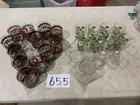 Preview image for Lot# 655 - (3) sets of christmas glasses 
