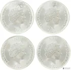  Preview image for Four 2022 Elizabeth II One Ounce Silver 