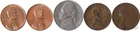  Preview image for Lot of 5 Assorted Coins Wheat Penny 