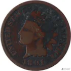  Preview image for 1891 Indian Head Penny Circulation 