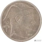  Preview image for 1951 Belgium Silver 50 Francs Mint Coin 