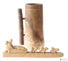  Preview image for Boma Dogsled Figurine & Indian Head 