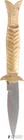  Preview image for 9-inch Brass Fishtail Knife 