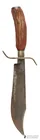  Preview image for Large Hunting Bowie Knife W/ Stag Handle 
