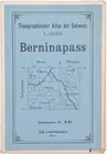  Preview image for Vintage Linen Bernina Pass Folding Map 