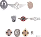  Preview image for Lot of 10 WWII German Badges Tinnies and 