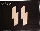  Preview image for WWII German SS Norway Occupation Flag 