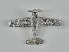  Preview image for Lot# 15 - VINTAGE RHINESTONE AIRPLANE PI 